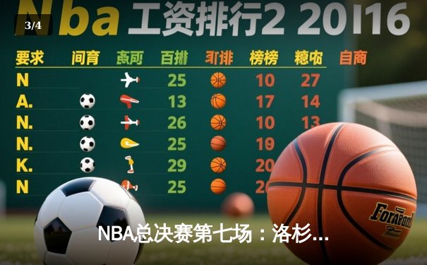 NBA总决赛第七场：洛杉矶湖人惊险夺冠，詹姆斯荣膺FMVP - 3